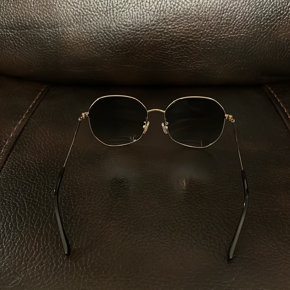 Jimmy Choo women’s logo monogram round aviator sunglasses NEW - Picture 8 of 14